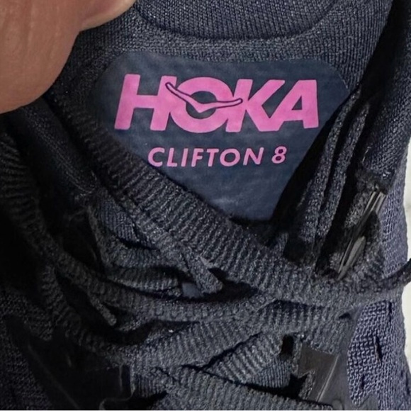 Hoka Clifton 8 Women's Running Shoes - 8.5B Blue and Teal - Picture 7 of 8